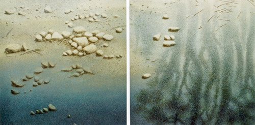 2004 waterscape 80x160 cm